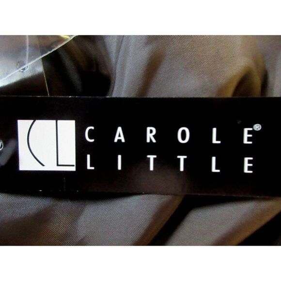 Carole Little Brown Velvet Long Gypsy Skirt Hand-Beaded Sequins Hippie Sz 8 NEW - Picture 9 of 9